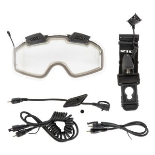 CKX Electric 210 degree Goggles Lens with Adjustable Ventilation & Accessories