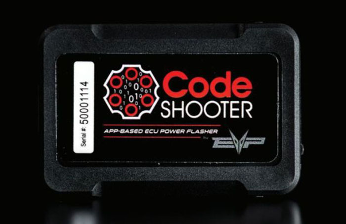 Evolution Powersports code shooter ecu flashing device